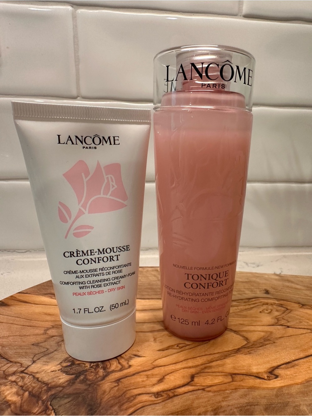 Lancôme Tonique Confort & Crème‑Mousse Confort